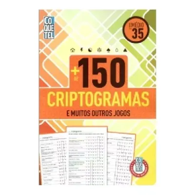 Livro Coquetel Mais De 150 Criptogramas 35
